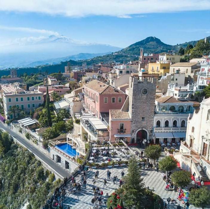 Taormina Castle And Sea View Appartement Buitenkant foto